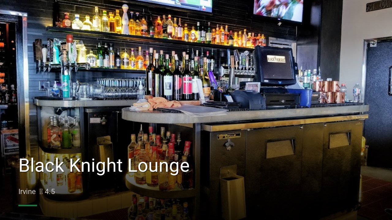 Black Knight Lounge - Sports Bars in Irvine