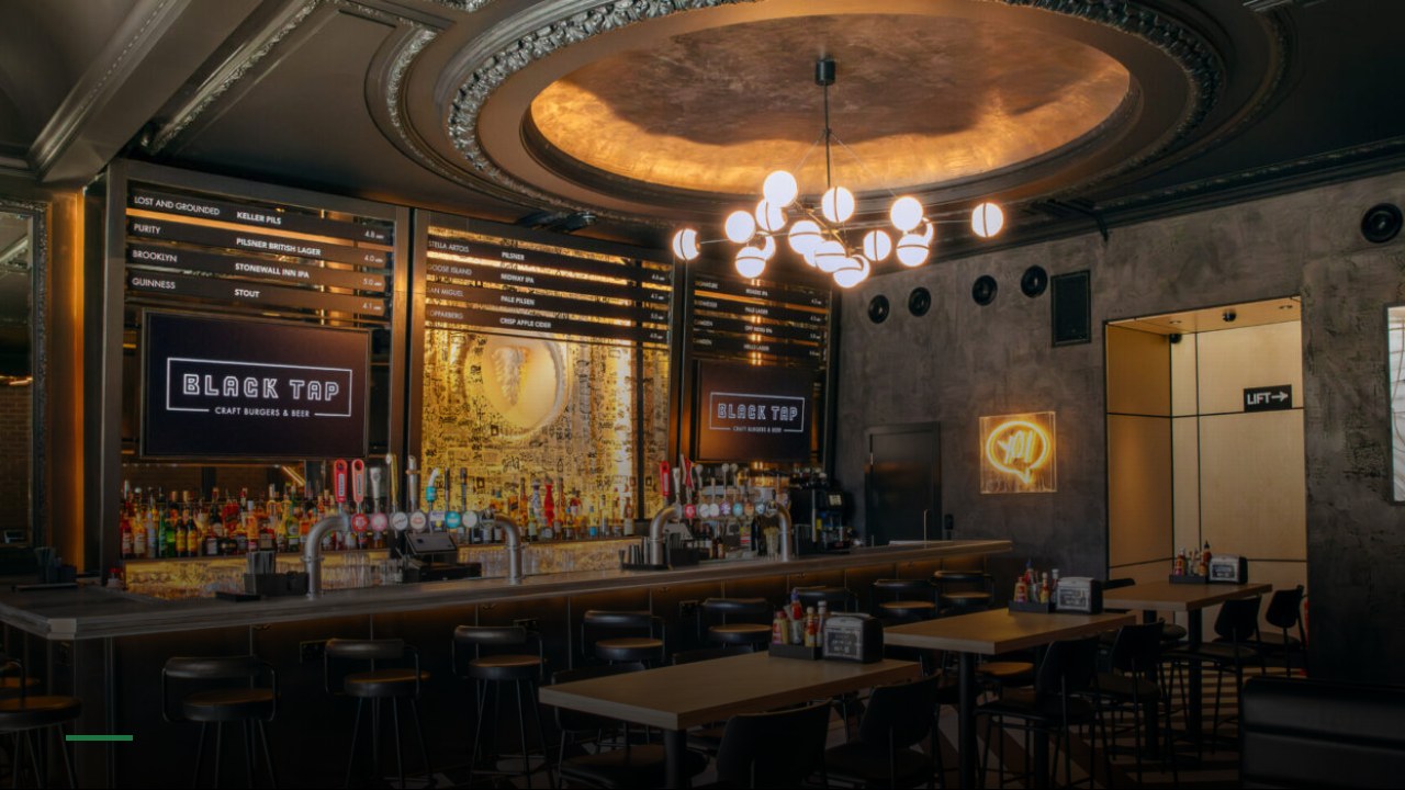 Black Tap Craft Burgers & Beer - Soho, London - Sports Bars in London