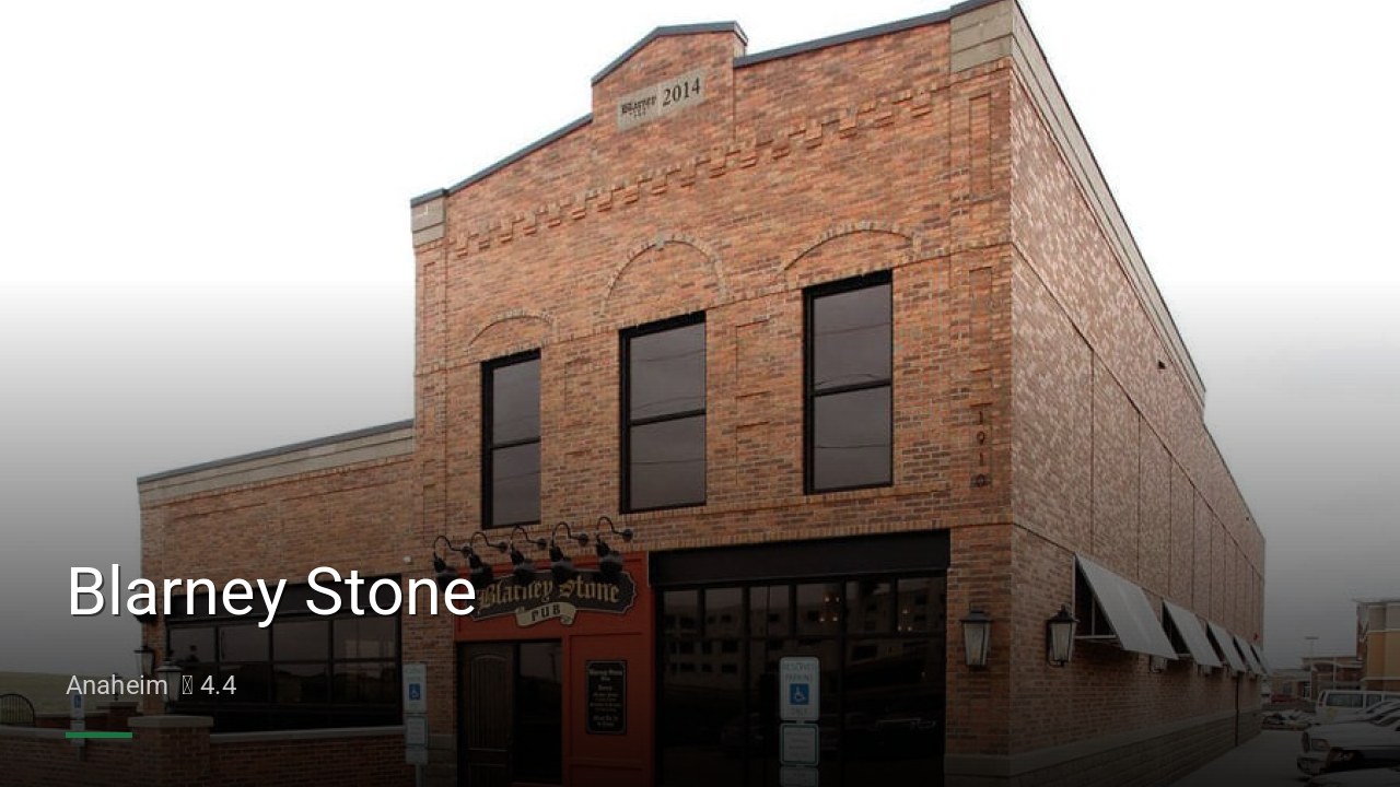 Blarney Stone - Sports Bars in Anaheim