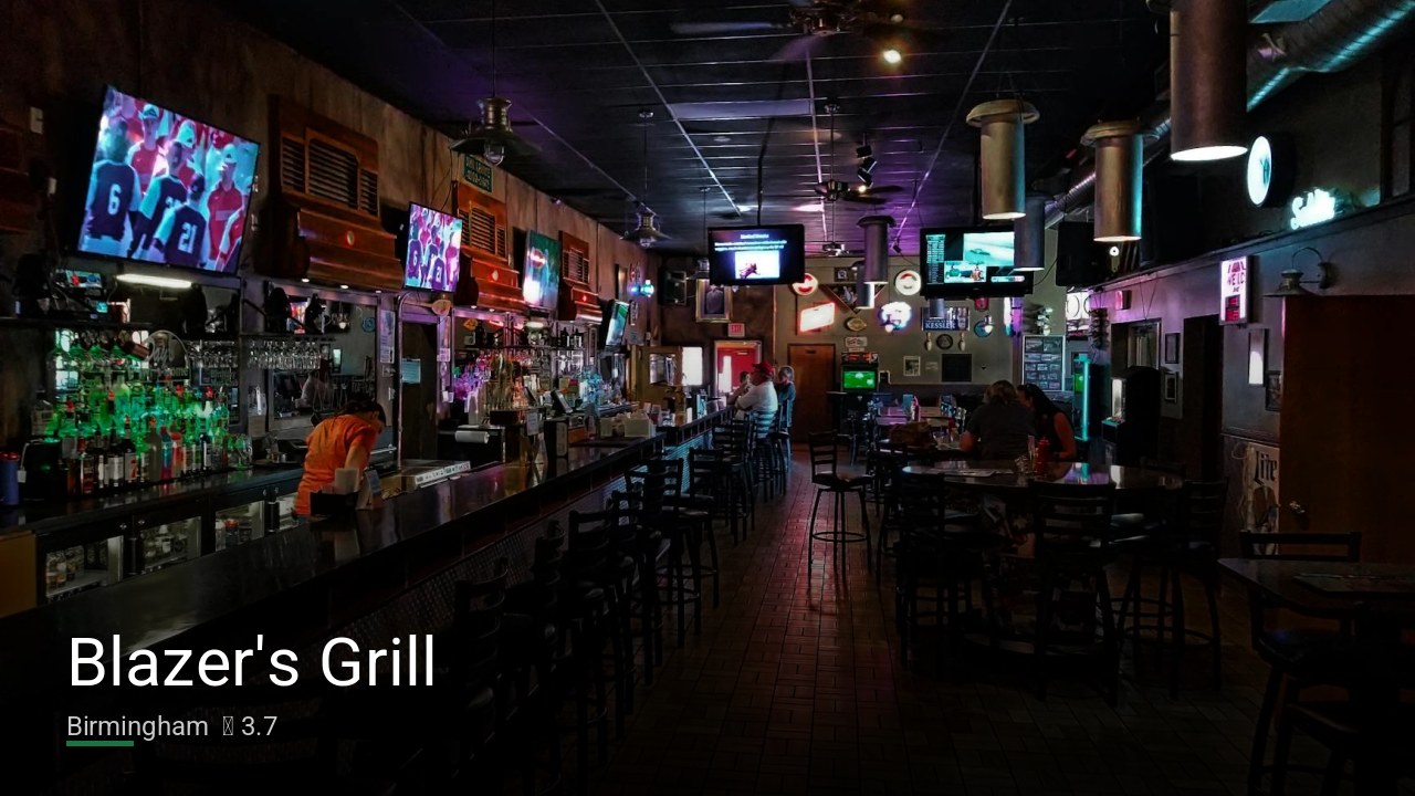 Blazer’s Grill — Sports bars in Birmingham