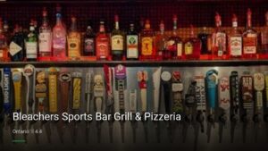 Bleachers Sports Bar Grill & Pizzeria — Sports bars in Ontario