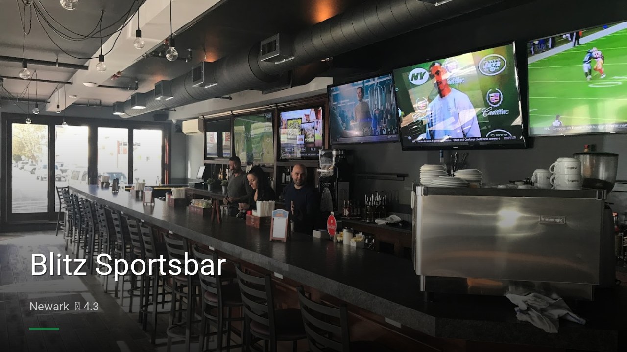Blitz Sportsbar - Sports Bars in Newark