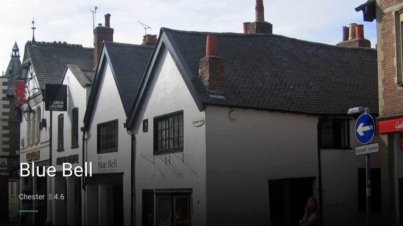 Blue Bell - Sports Bars in Chester