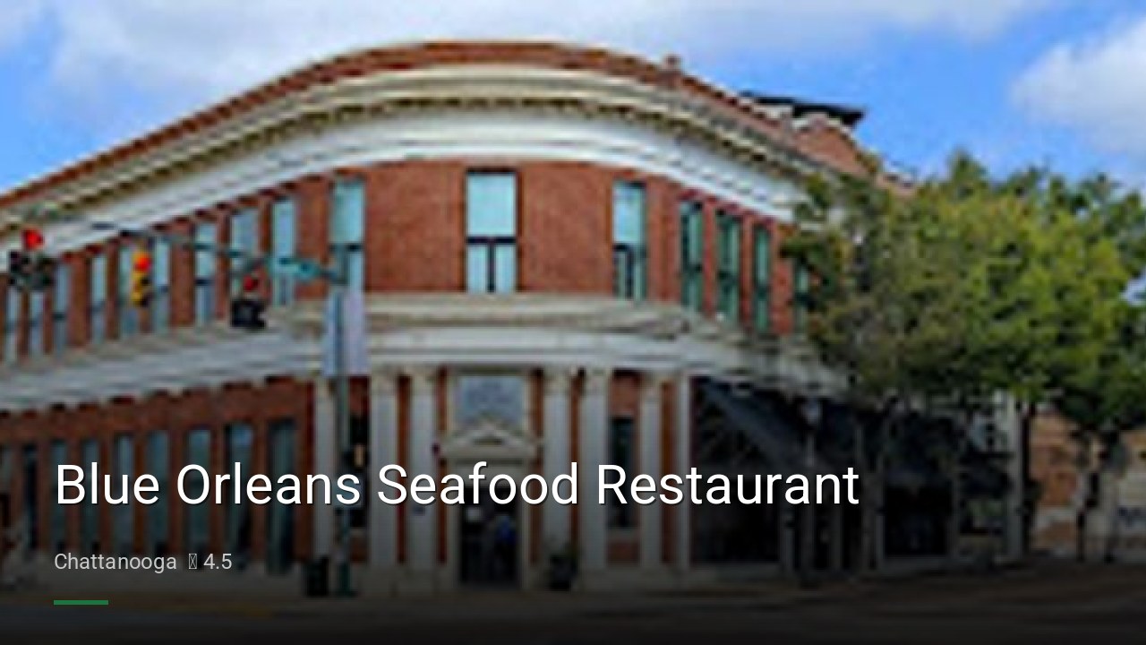 Blue Orleans Seafood Restaurant - Sports Bars in Chattanooga