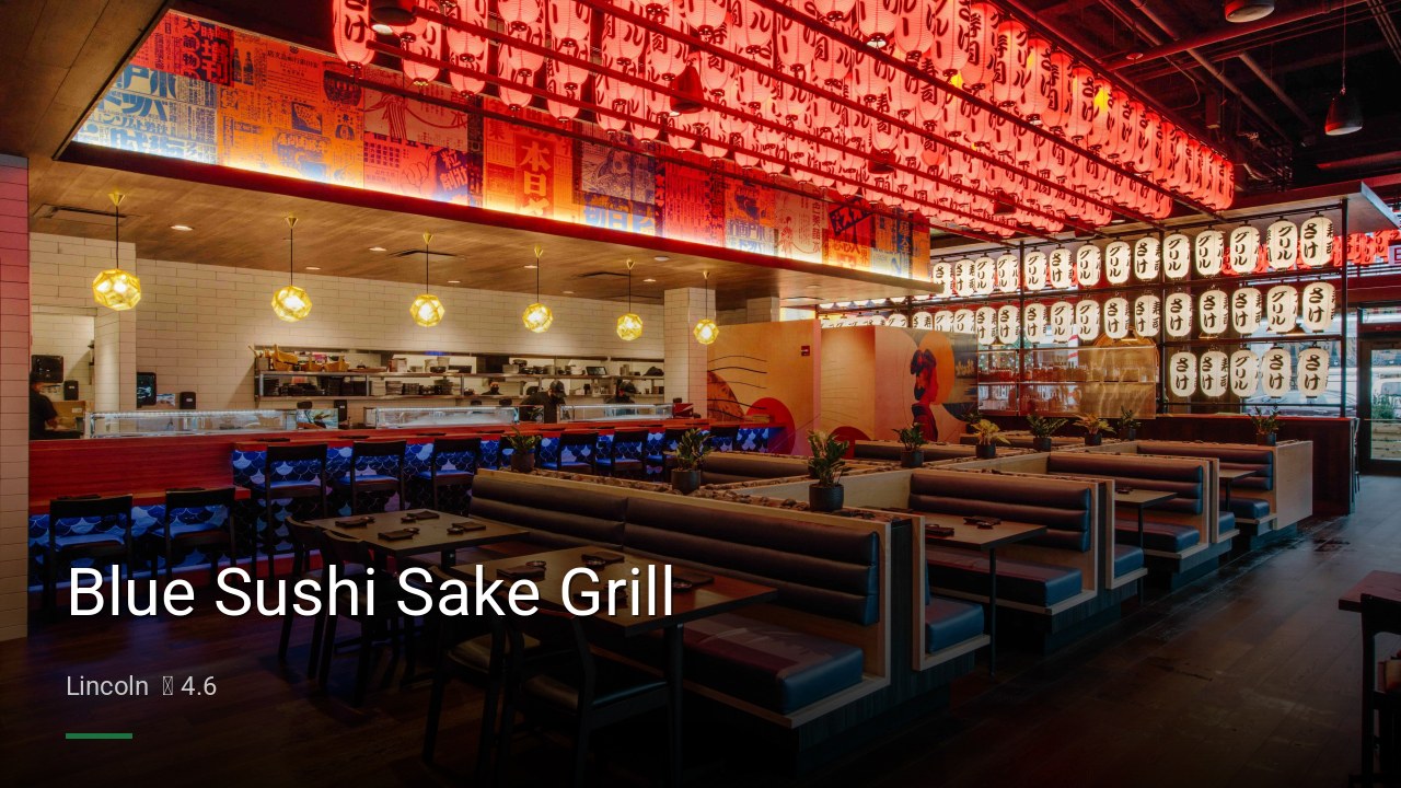 Blue Sushi Sake Grill - Sports Bars in Lincoln