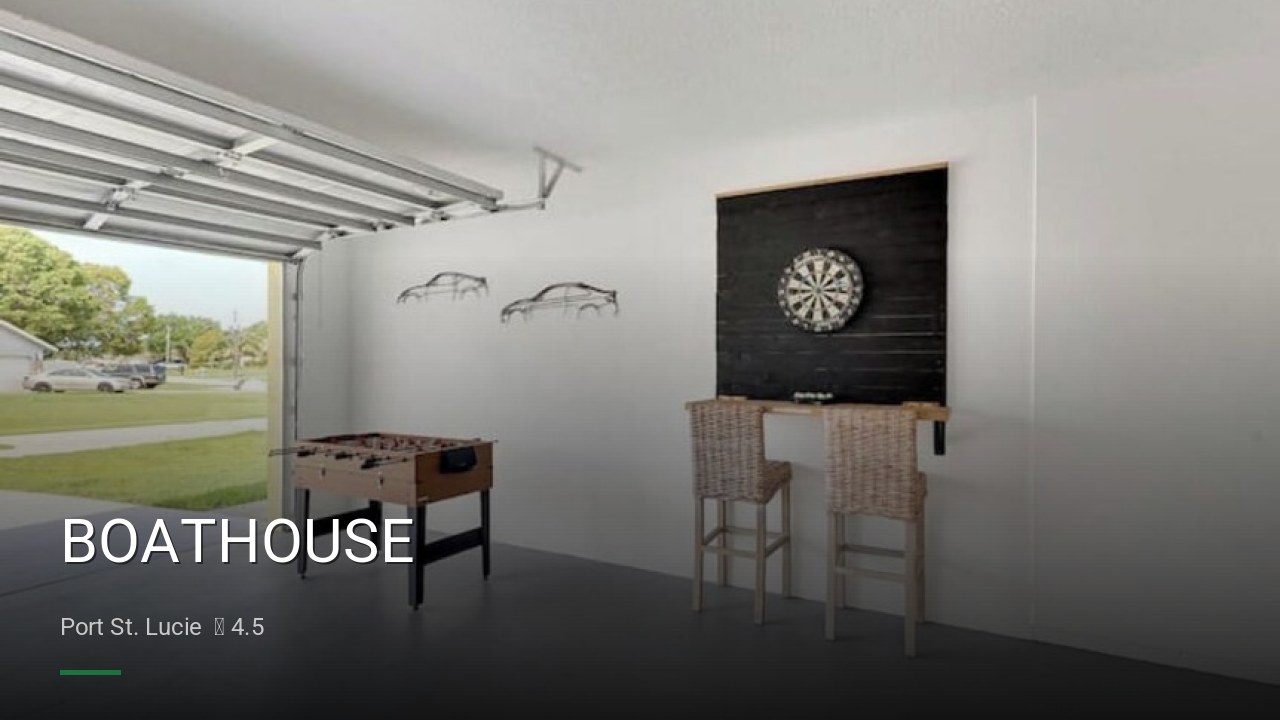 BOATHOUSE - Sports Bars in Port St. Lucie