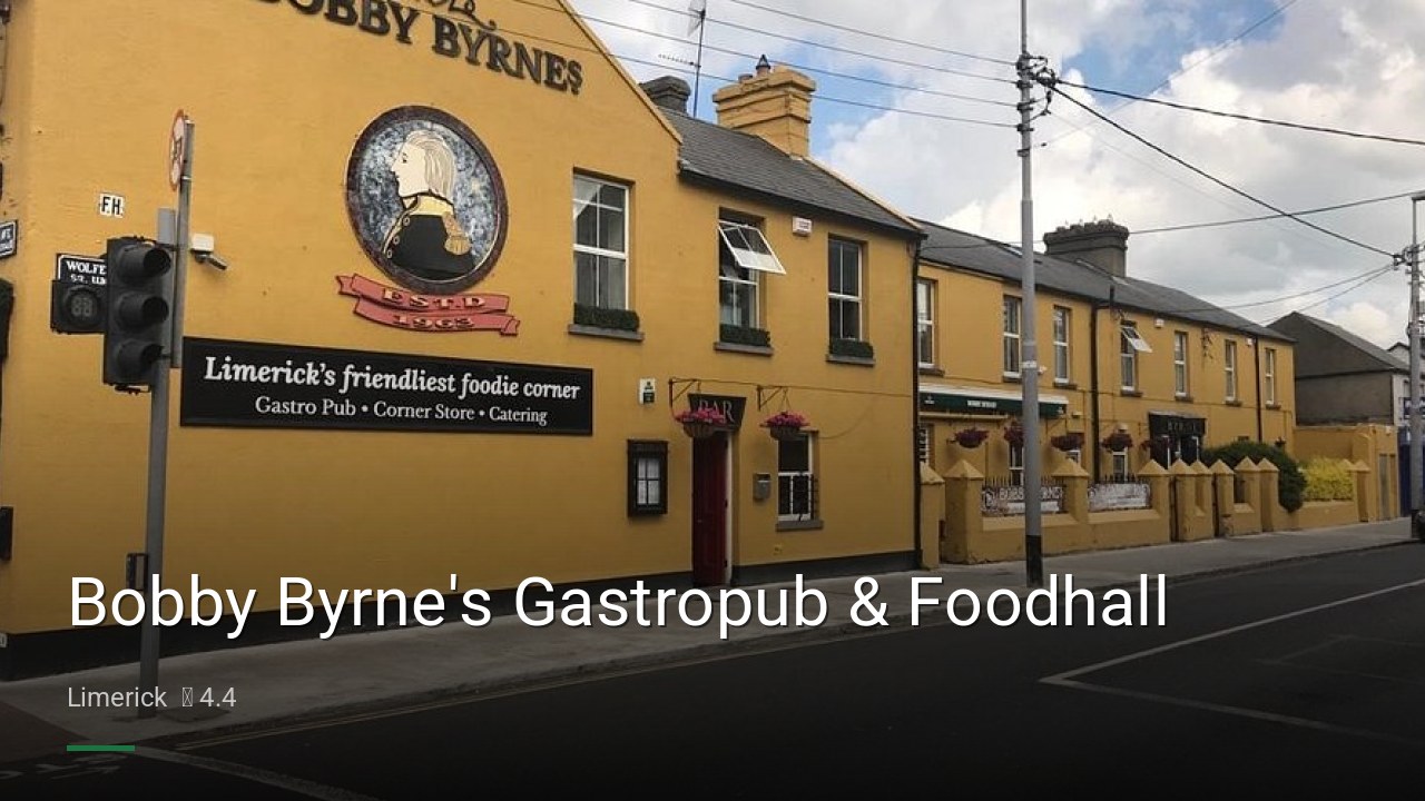 Bobby Byrne's Gastropub & Foodhall - Sports Bars in Limerick
