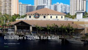 Bokamper’s Sports Bar & Grill — Sports bars in Fort Lauderdale