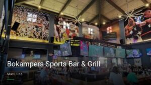 Bokampers Sports Bar & Grill — Sports bars in Miami