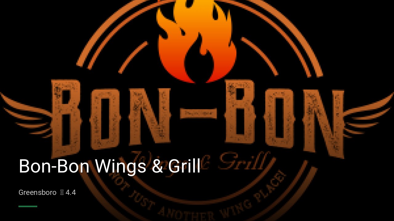 Bon-Bon Wings & Grill - Sports Bars in Greensboro