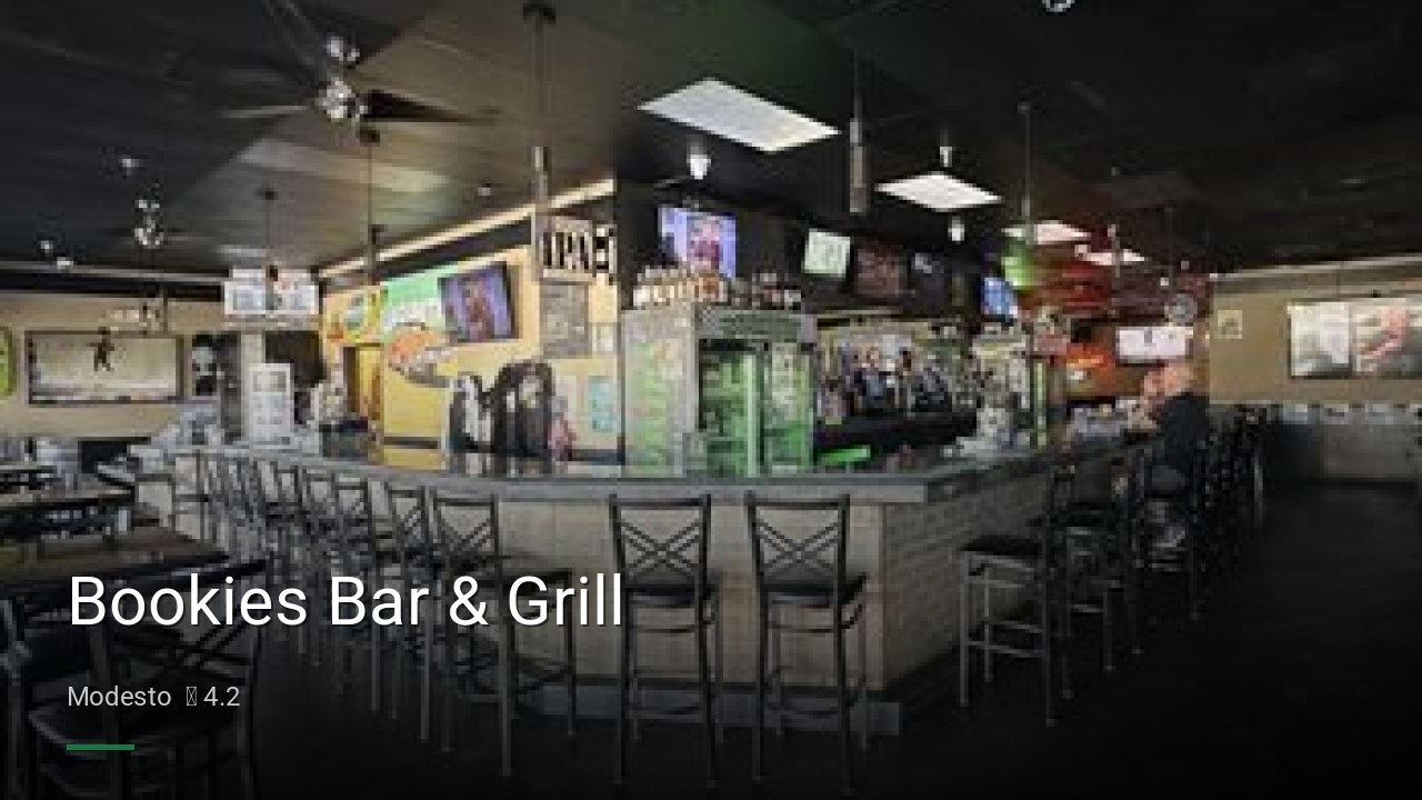 Bookies Bar & Grill - Sports Bars in Modesto
