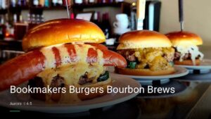 Bookmakers Burgers Bourbon Brews — Sports bars in Aurora