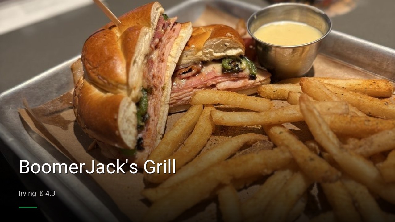 BoomerJack's Grill - Sports Bars in Irving