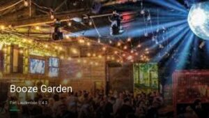 Booze Garden — Sports bars in Fort Lauderdale