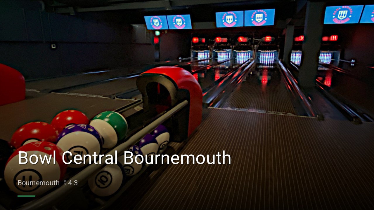 Bowl Central Bournemouth - Sports Bars in Bournemouth