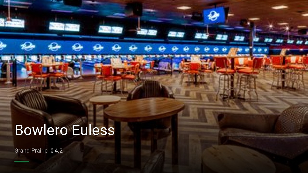 Bowlero Euless - Sports Bars in Grand Prairie