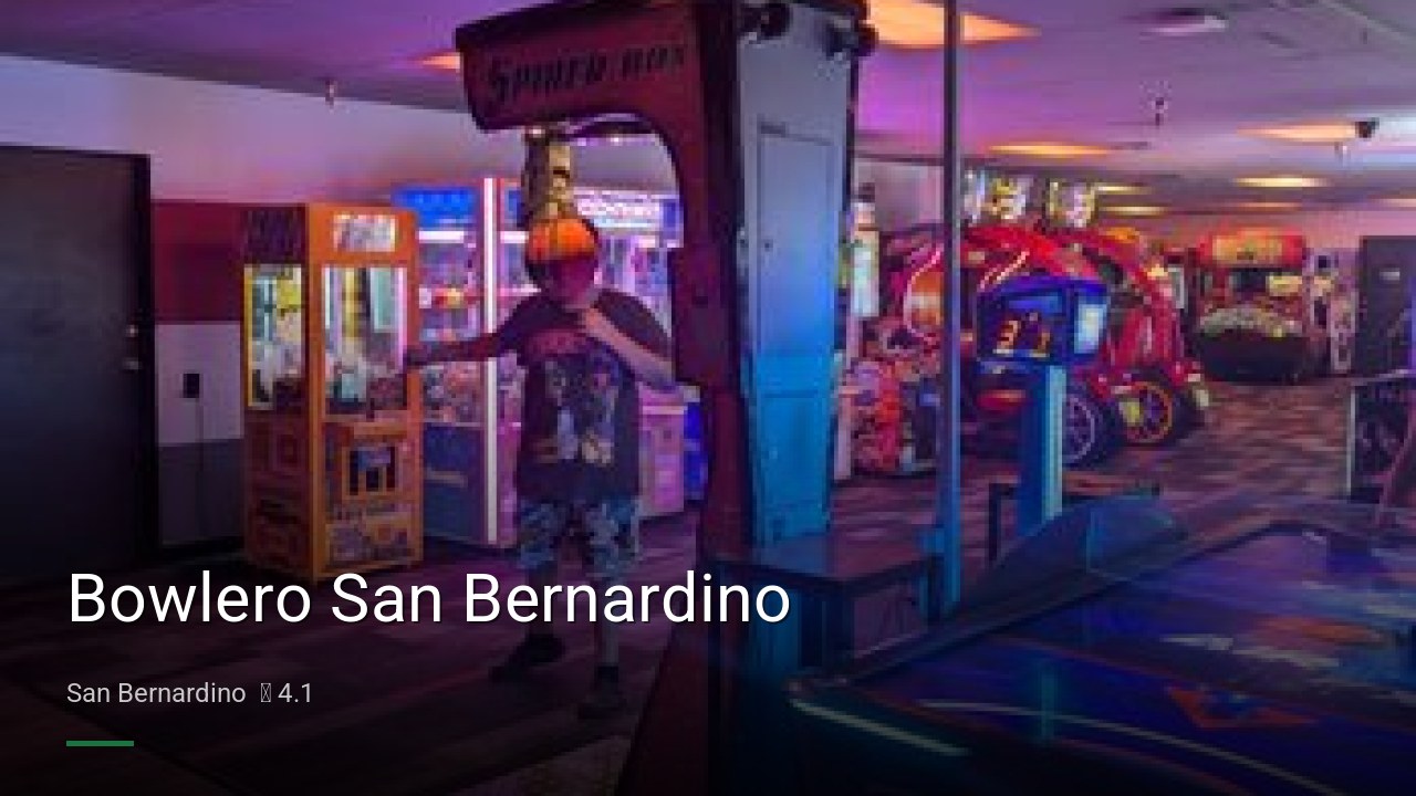 Bowlero San Bernardino - Sports Bars in San Bernardino