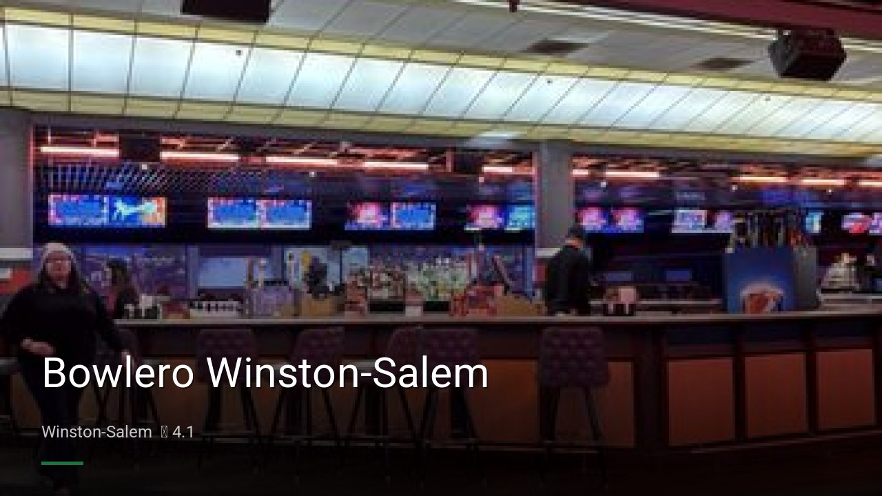 Bowlero Winston-Salem - Sports Bars in Winston-Salem