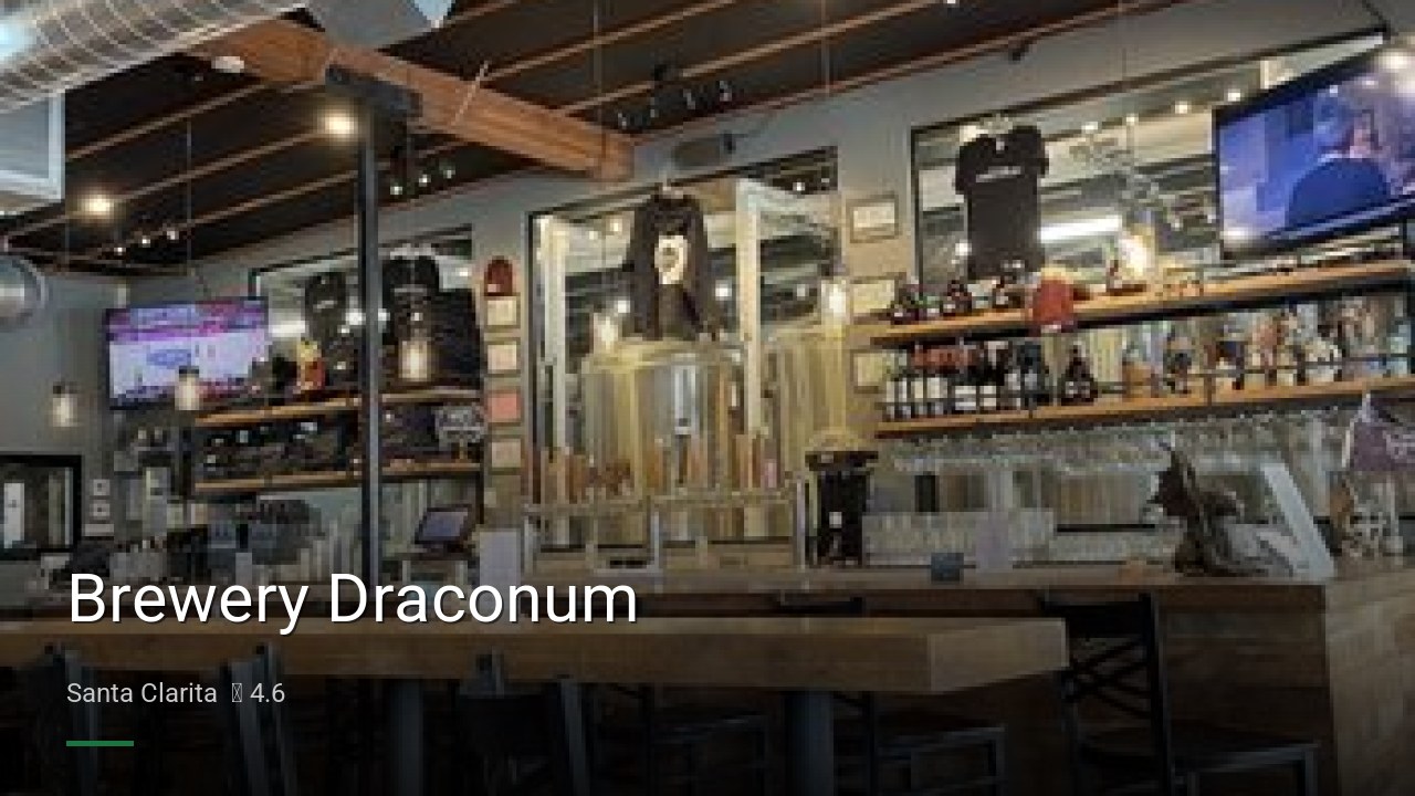 Brewery Draconum - Sports Bars in Santa Clarita