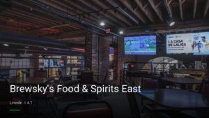 Brewsky’s Food & Spirits East — Sports bars in Lincoln