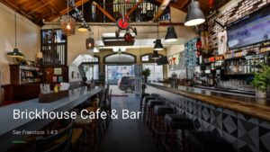 Brickhouse Cafe & Bar — Sports bars in San Francisco