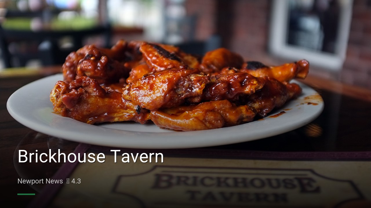 Brickhouse Tavern - Sports Bars in Newport News
