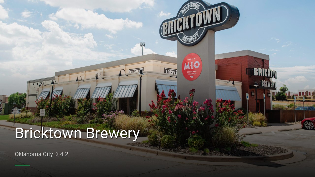 Bricktown Brewery - Sports Bars in Oklahoma City