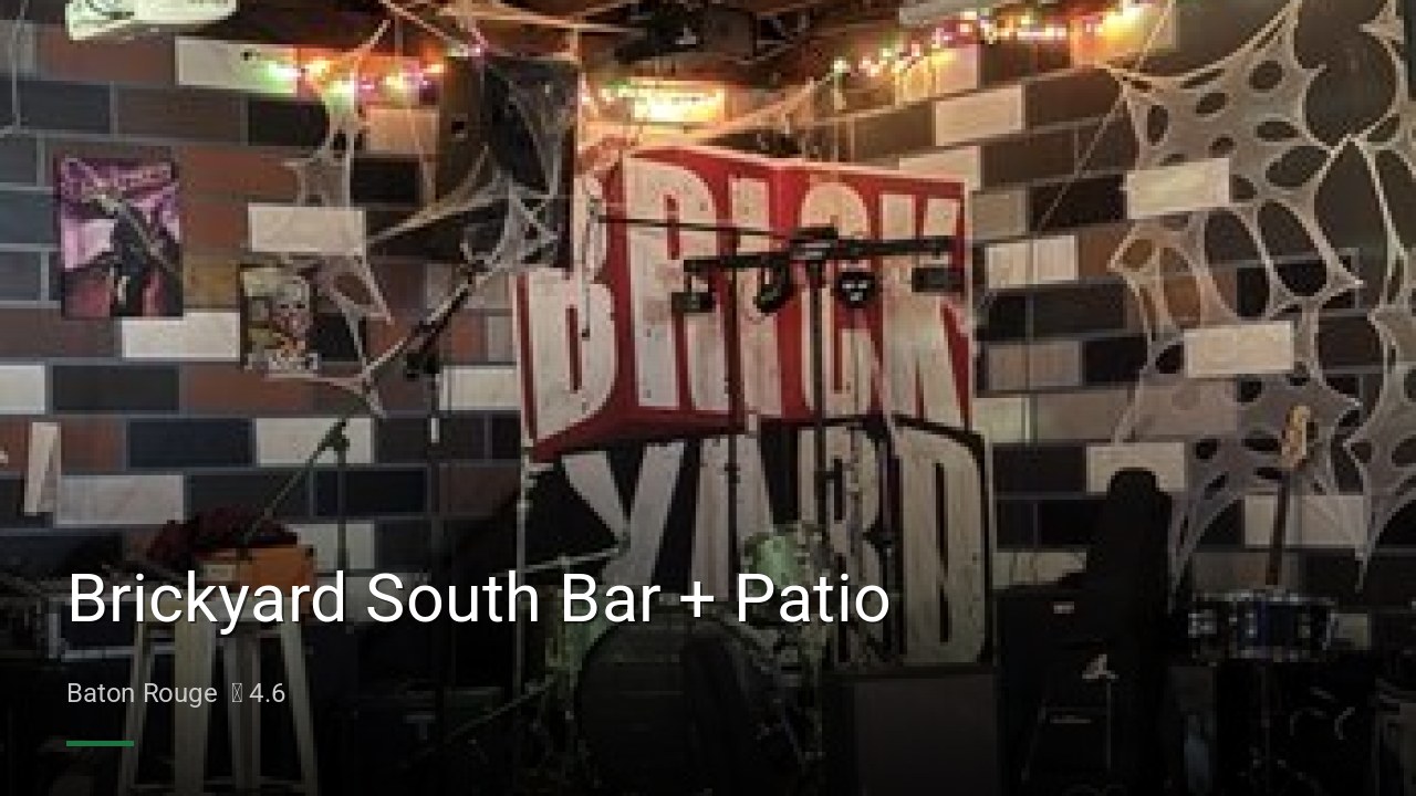 Brickyard South Bar + Patio - Sports Bars in Baton Rouge