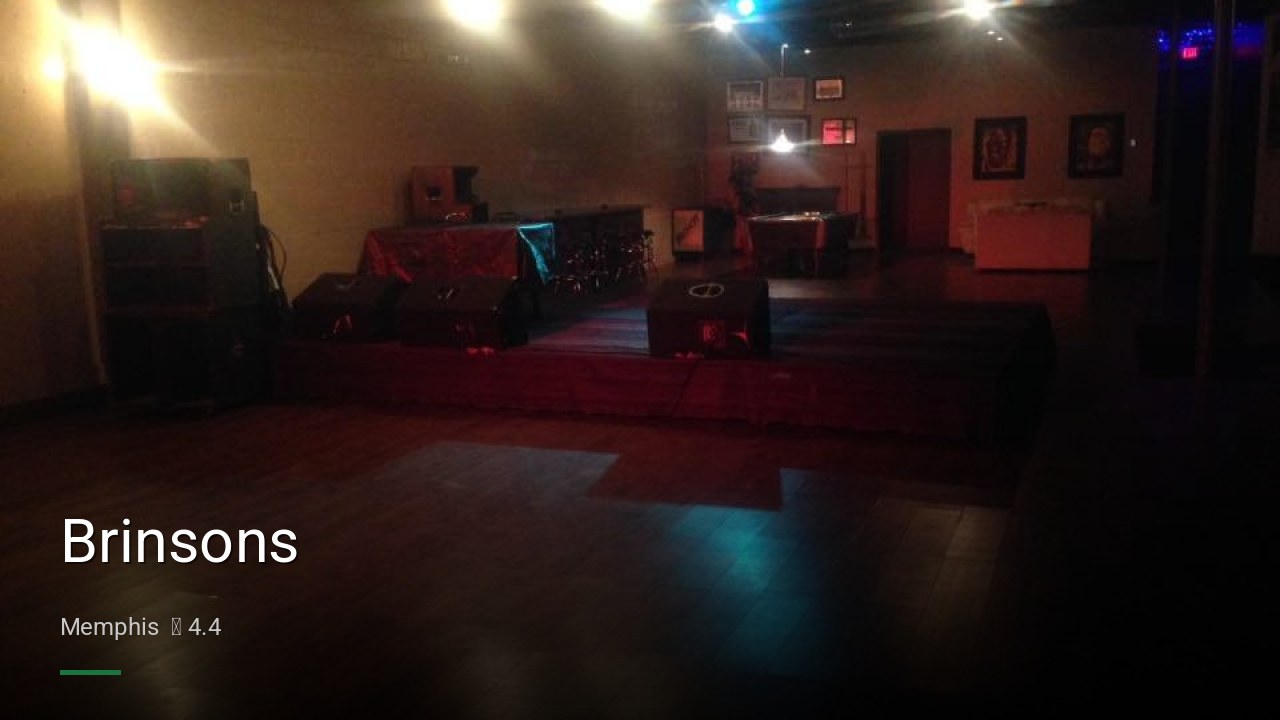 Brinsons - Sports Bars in Memphis