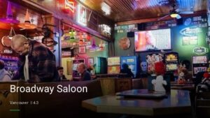 Broadway Saloon — Sports bars in Vancouver