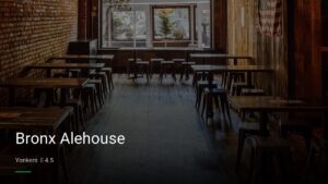 Bronx Alehouse — Sports bars in Yonkers