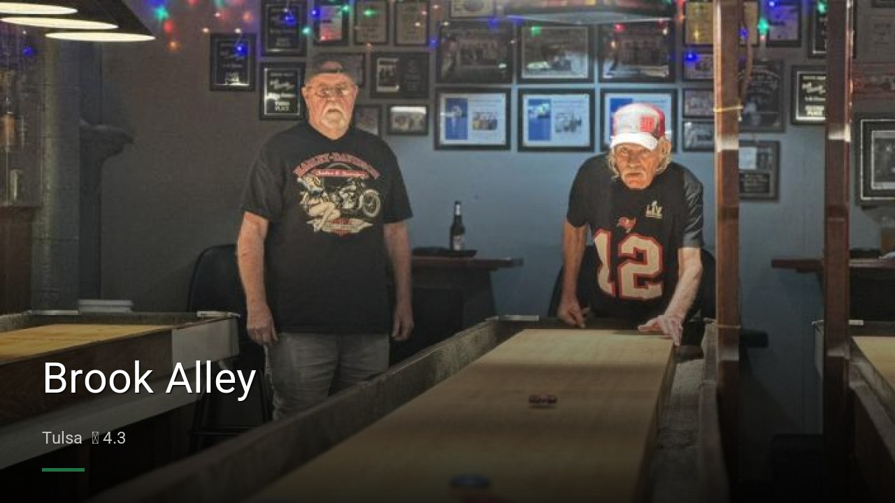 Brook Alley - Sports Bars in Tulsa