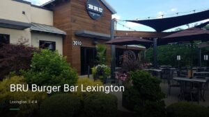 BRU Burger Bar Lexington — Sports bars in Lexington
