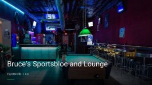 Bruce’s Sportsbloc and Lounge — Sports bars in Fayetteville