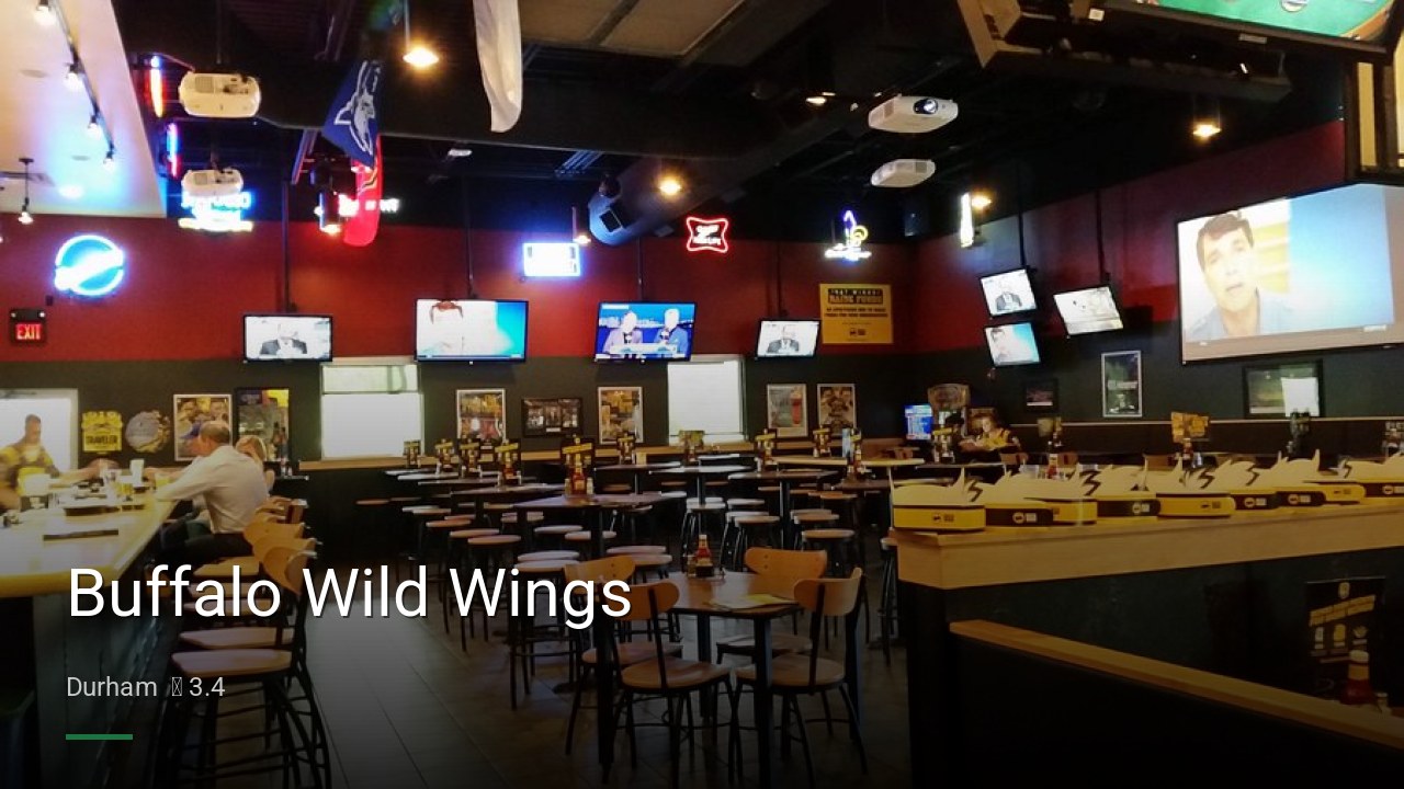 Buffalo Wild Wings - Sports Bars in Durham