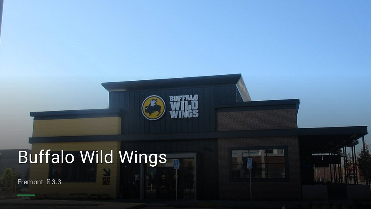 Buffalo Wild Wings - Sports Bars in Fremont