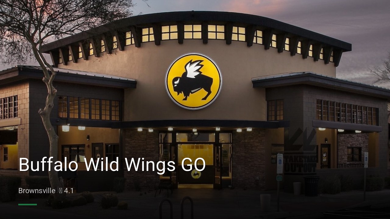 Buffalo Wild Wings GO - Sports Bars in Brownsville