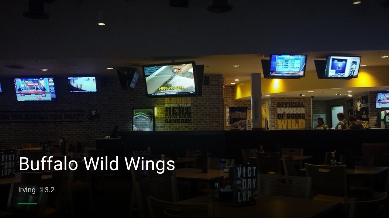 Buffalo Wild Wings - Sports Bars in Irving