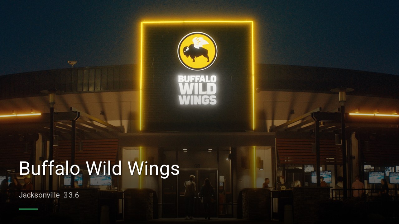 Buffalo Wild Wings - Sports Bars in Jacksonville