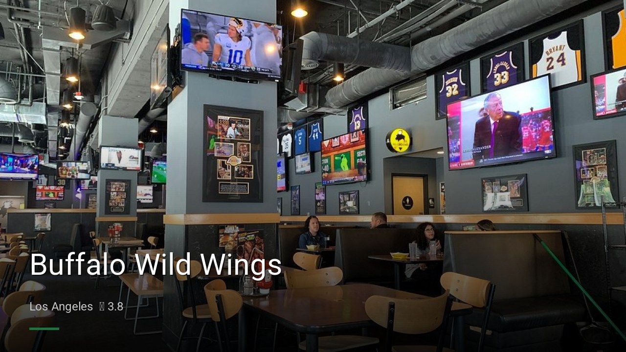 Buffalo Wild Wings - Sports Bars in Los Angeles