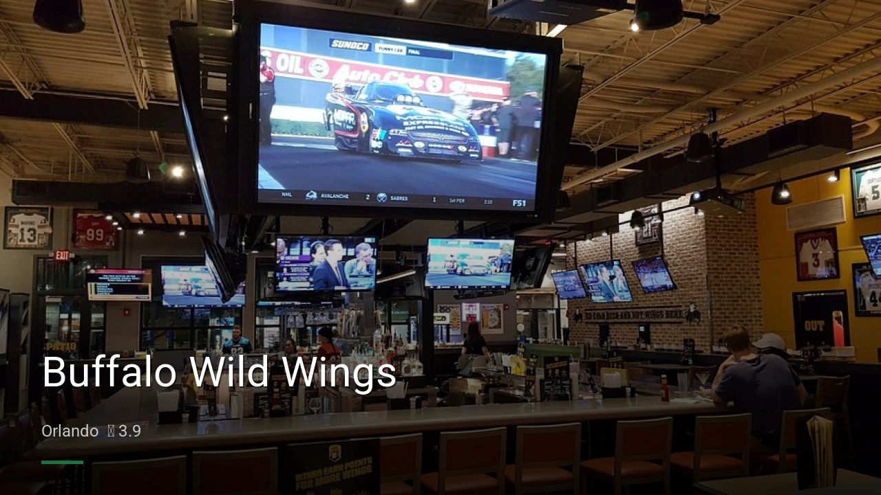 Buffalo Wild Wings - Sports Bars in Orlando