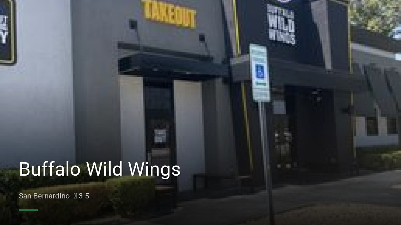 Buffalo Wild Wings - Sports Bars in San Bernardino