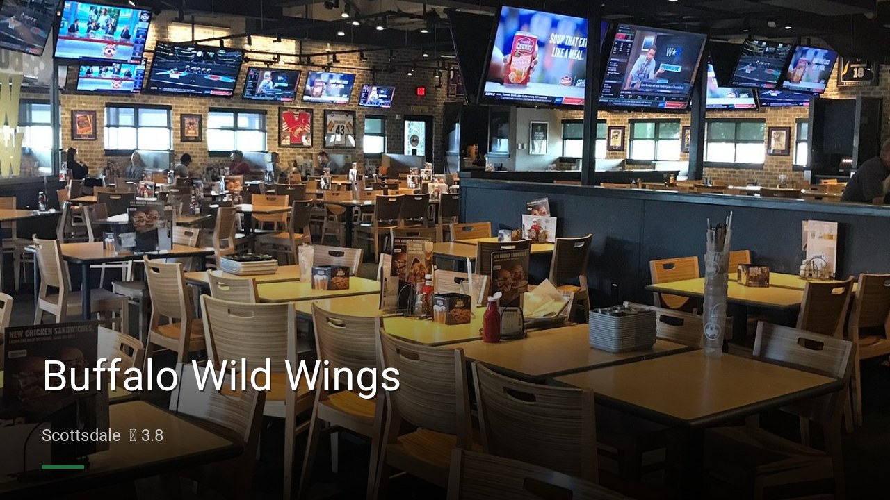 Buffalo Wild Wings - Sports Bars in Scottsdale