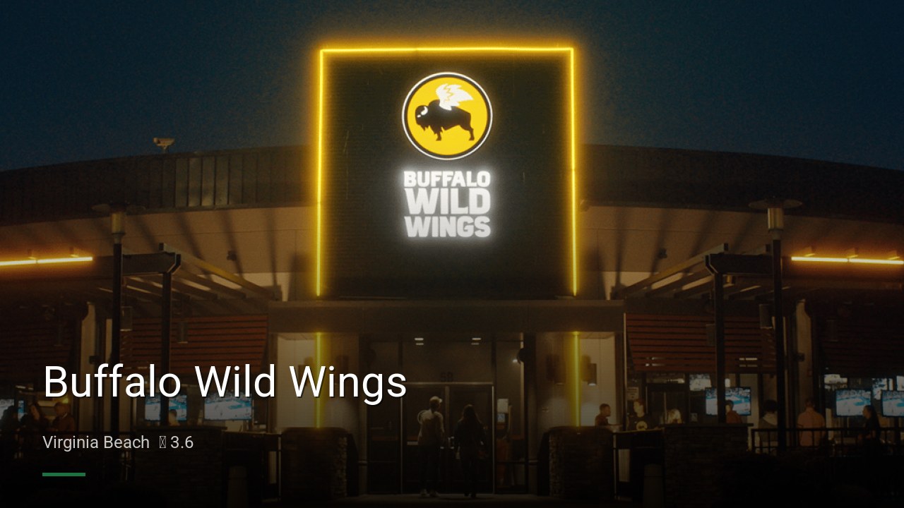 Buffalo Wild Wings - Sports Bars in Virginia Beach
