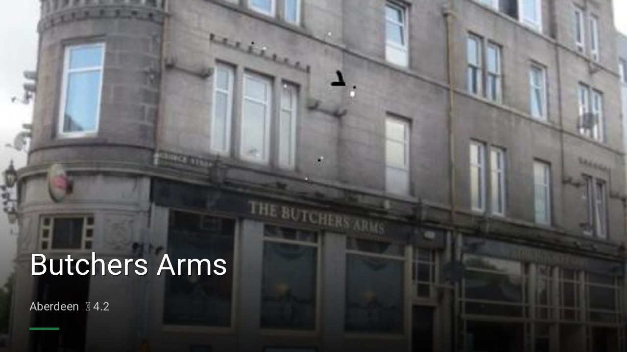 Butchers Arms - Sports Bars in Aberdeen