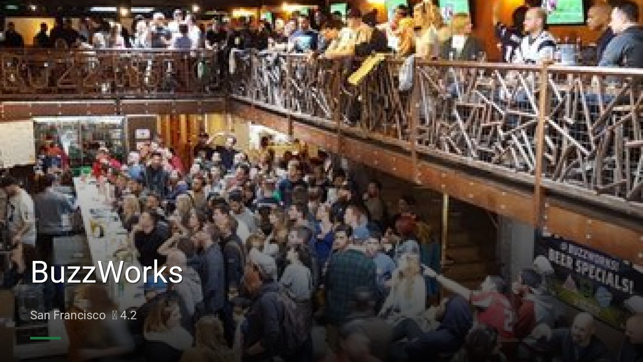 BuzzWorks - Sports Bars in San Francisco