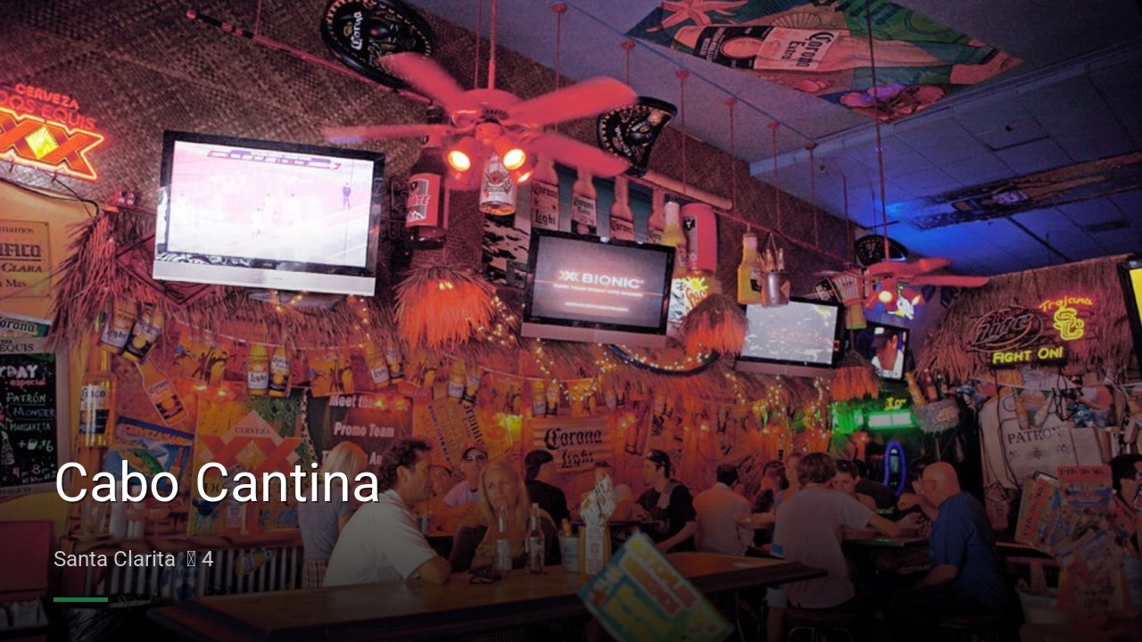 Cabo Cantina - Sports Bars in Santa Clarita