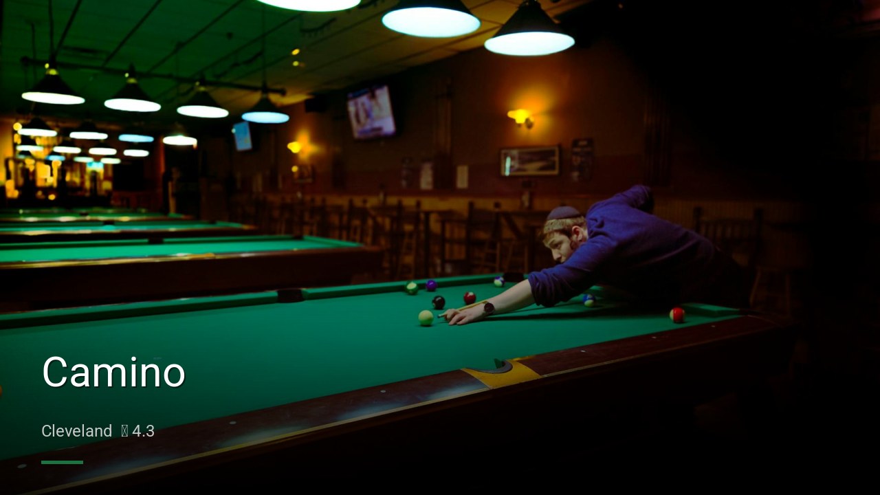 Camino — Sports bars in Cleveland