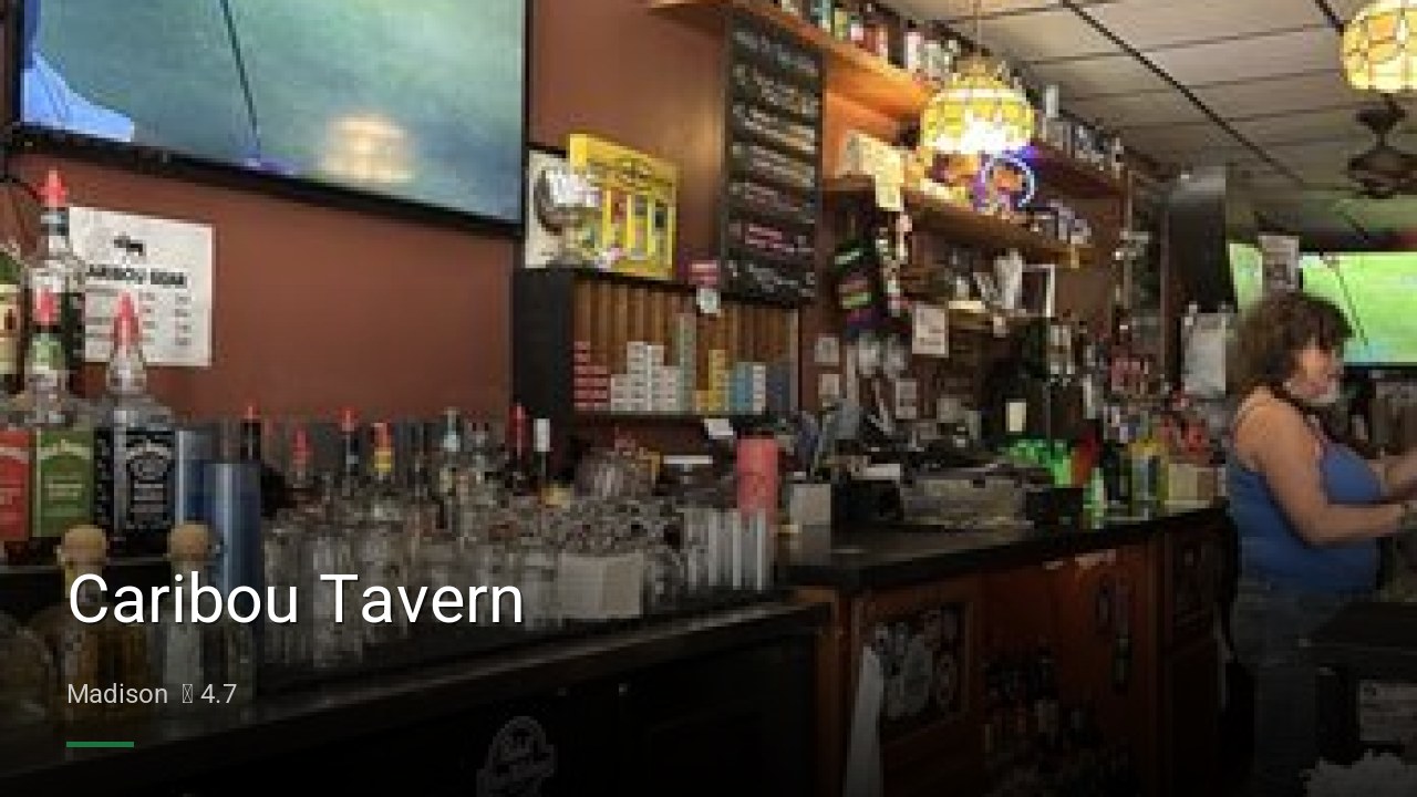 Caribou Tavern - Sports Bars in Madison