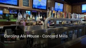 Carolina Ale House – Concord Mills — Sports bars in Charlotte